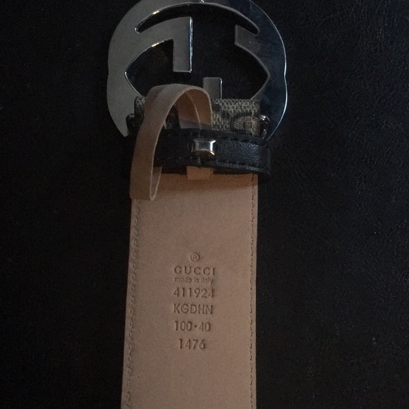Gucci GG Supreme monogram belt - Picture 5 of 7